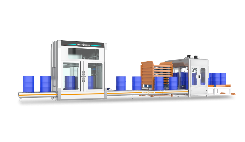 200L 桶裝集成化智能生產(chǎn)線